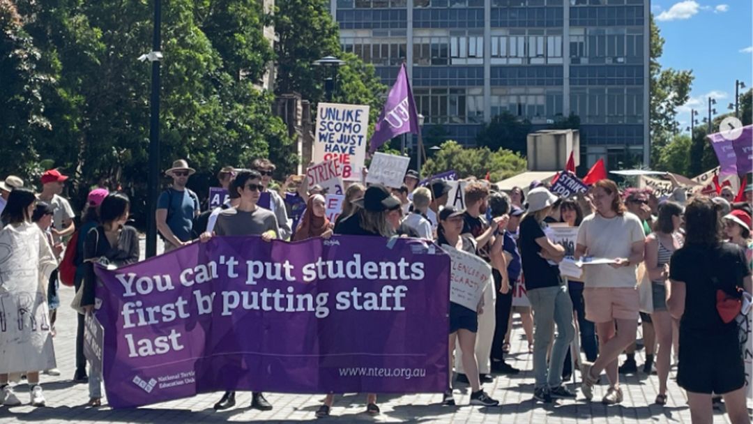 Article heading image for University Staff To Strike Wednesday, Demanding Better Pay, Permanent Work