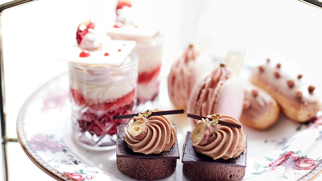 Article heading image for There Is A Chocolate High Tea In Melbourne With Pink Champagne Macarons