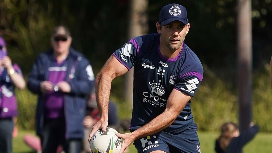 Article heading image for Cam Smith Returns To Training Despite No Official Announce Of His Re-Signing