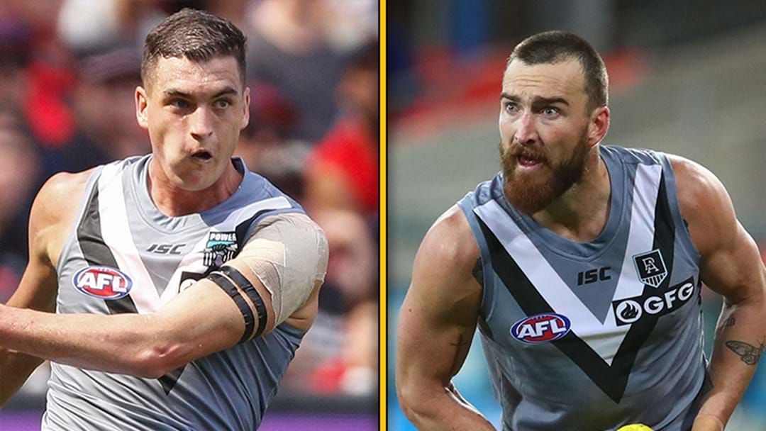 Article heading image for Tom Rockliff Responds To The Rumours That Charlie Dixon Could Leave Port Adelaide