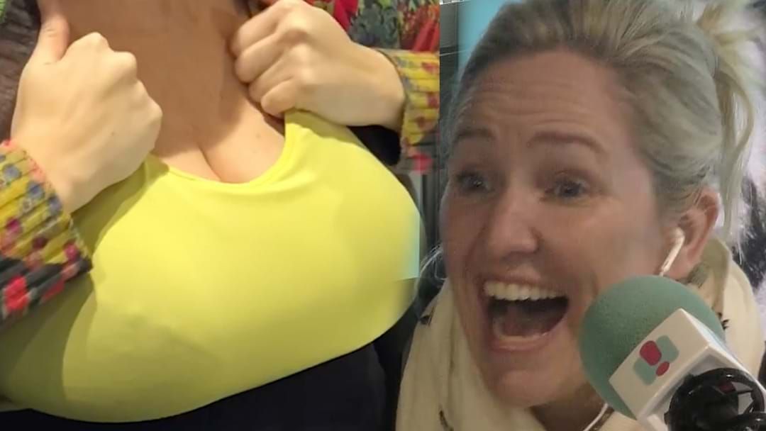 Article heading image for The Combined Weight Of Fifi Box's Mumma Jugs REVEALED ON AIR! 