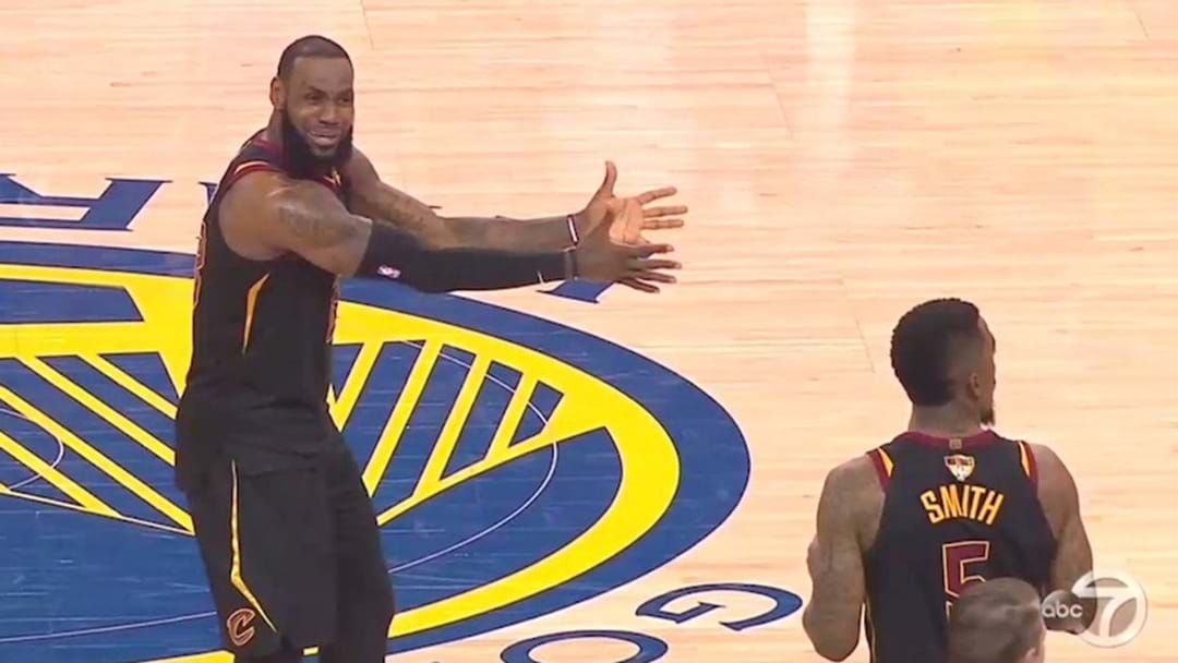 Article heading image for One Of The Cavs Players Cooked Game One Of The NBA Finals Badly And Immediately Became A Meme