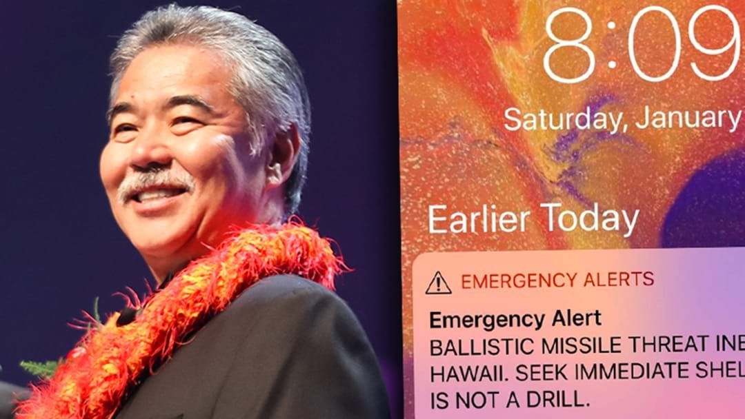 Article heading image for Hawaii's Governor Could Have Ended The Missile Alert Early But Forgot His Twitter Password