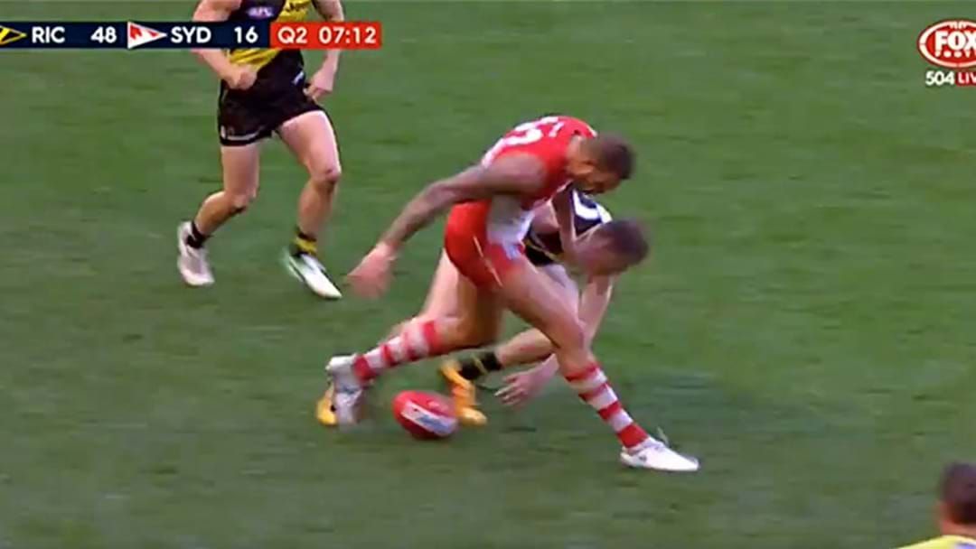 Article heading image for Buddy Franklin Reported Against Richmond