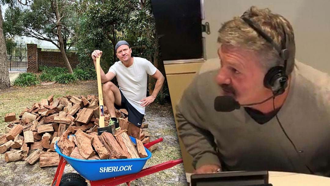 Article heading image for LISTEN | BT Gets Stuck Into JB Over His Woodchopping Instagram Post
