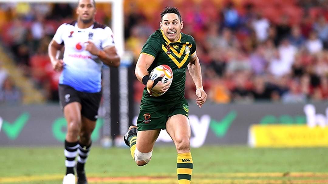 Article heading image for Billy Slater Hints At Retirement Following World Cup Win