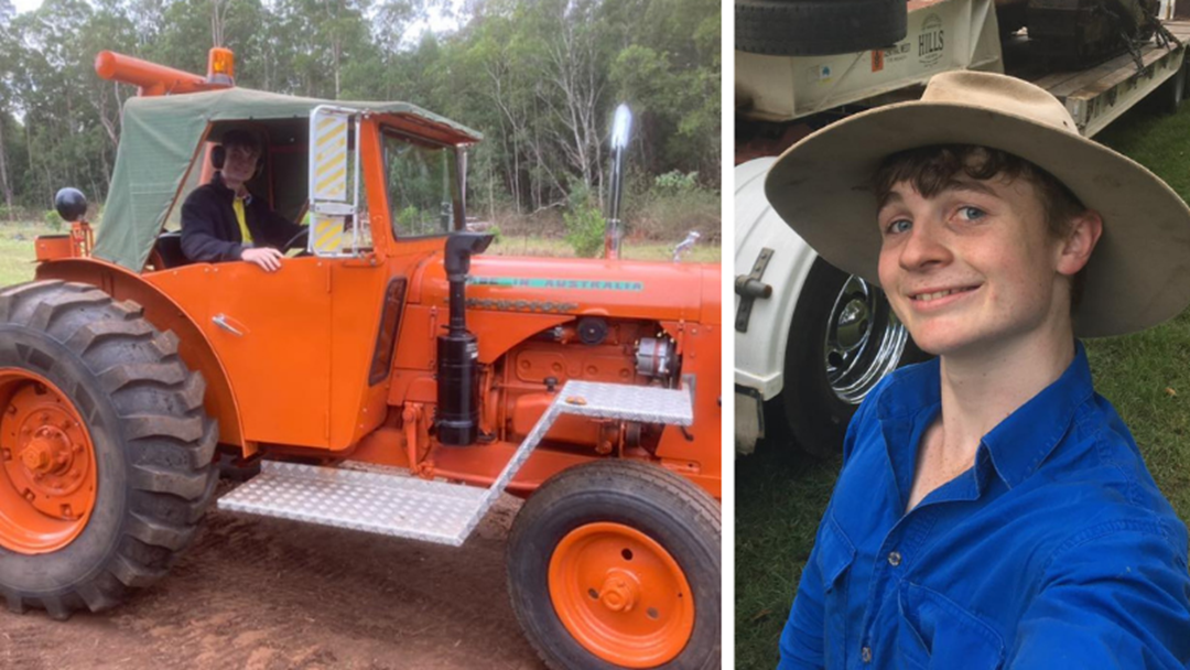 Article heading image for 17-year-old to Travel Australia in a Tractor for Charity