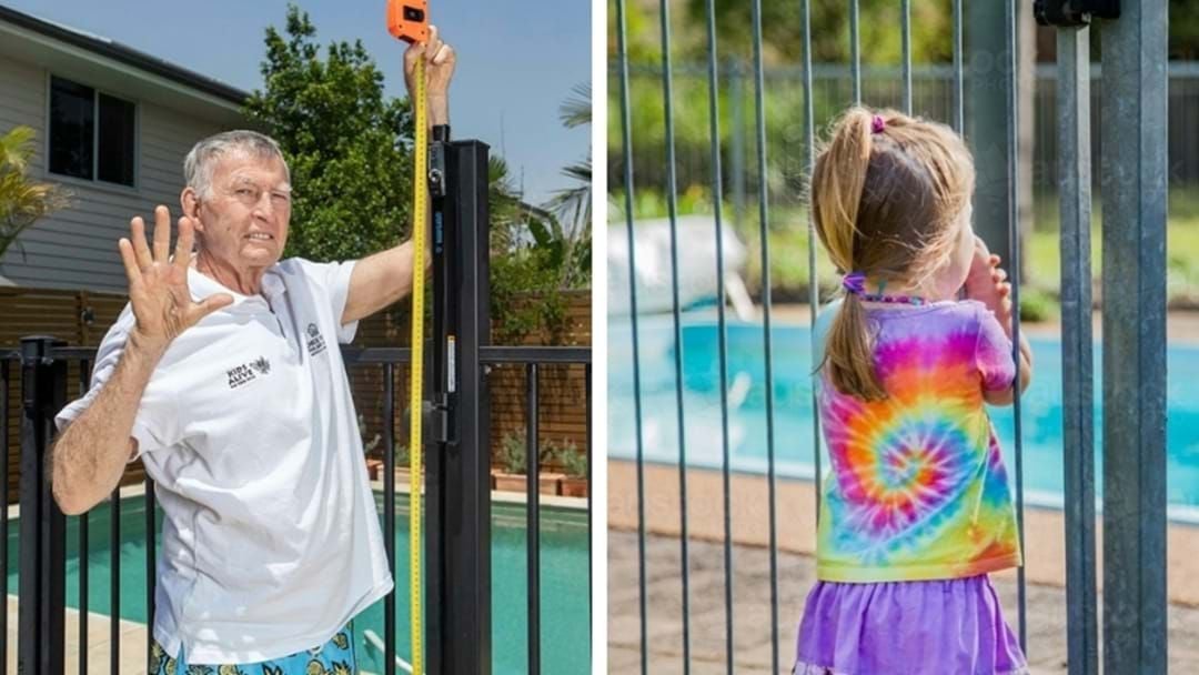 Article heading image for Laurie Lawrence Gives His Tips On How To Make Sure Your Pool Gate Is Safe This Summer