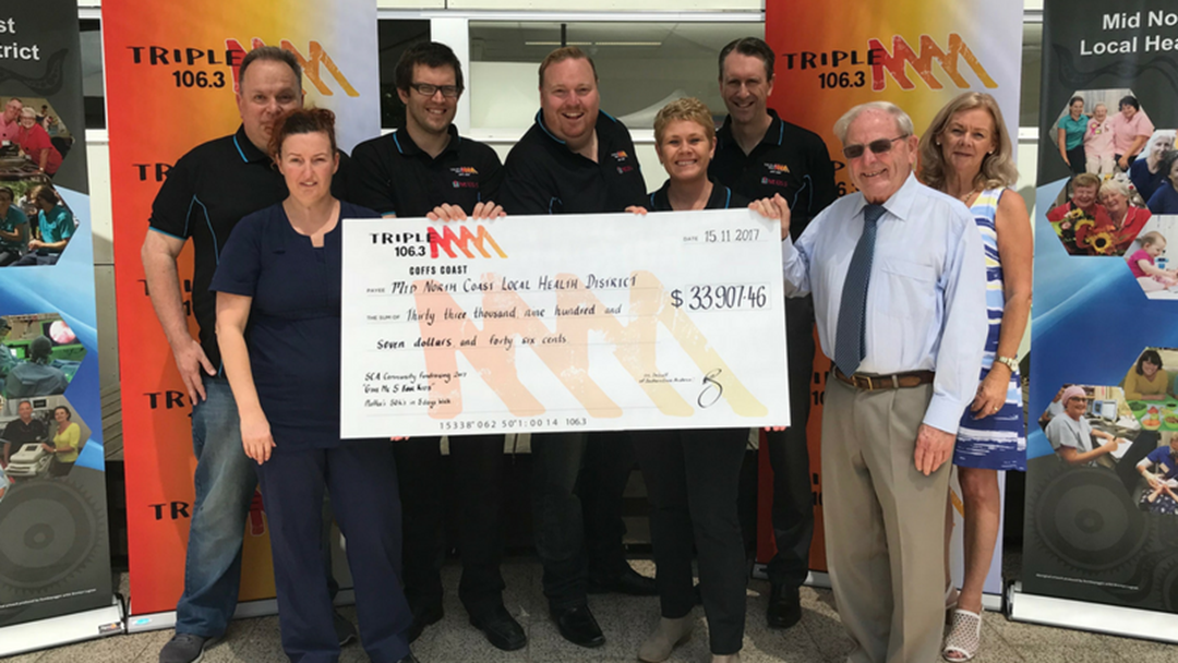 Article heading image for Triple M's Give Me 5 For Kids Raises $33,907.46 on Coffs Coast