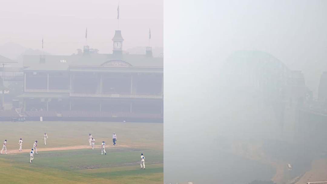 Article heading image for The Wildest Photos Of Sydney Being Blanketed By Smoke Today