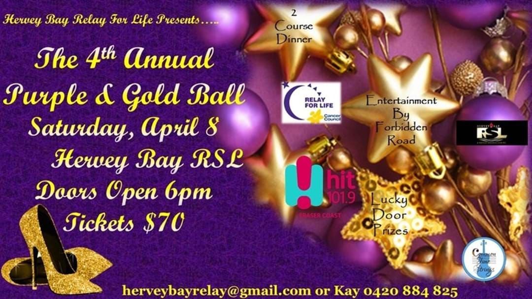 Article heading image for 4th Annual Purple & Gold Ball