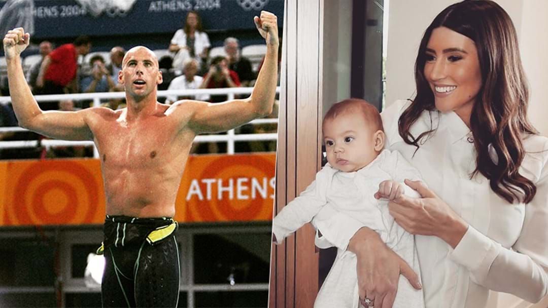 Article heading image for Aussie Olympian Grant Hackett Opens Up About His Beautiful New Born Baby!
