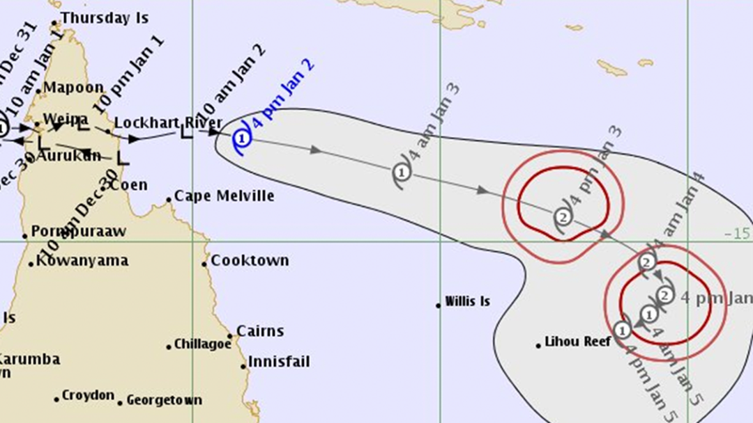 Article heading image for The BoM Released This Image Of Cyclone Penny And Come On, Grow Up