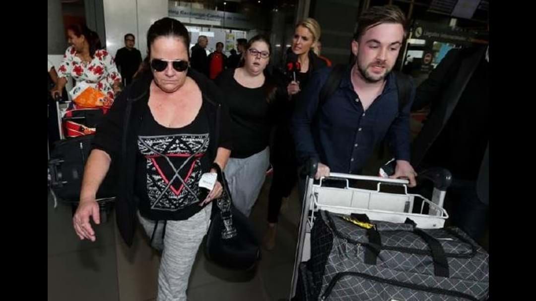 Article heading image for Cassie Sainsbury's Family Dodge Questions On Arrival In Colombia