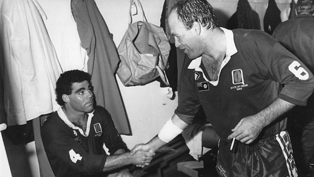 Article heading image for Wally Lewis' Fascinating Story About The 13th Immortal Mal Meninga 
