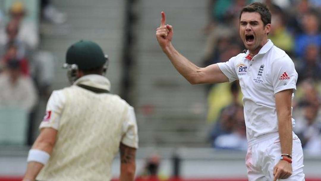 Article heading image for Jimmy Anderson Is Now The Fifth Highest Test Wicket Taker Of All Time