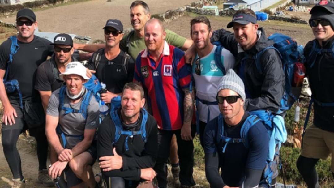 Article heading image for Newcastle Legends Run Into Knights Fan Whilst Climbing Mount Everest