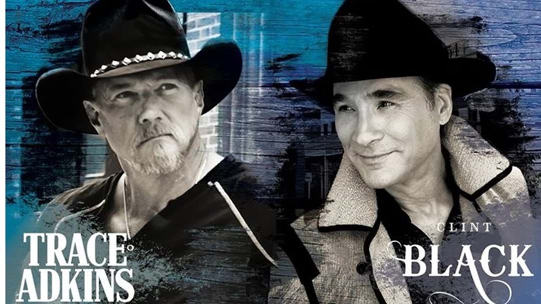 Article heading image for  Clint Black and Trace Adkins’ “The Hits. Hats. History