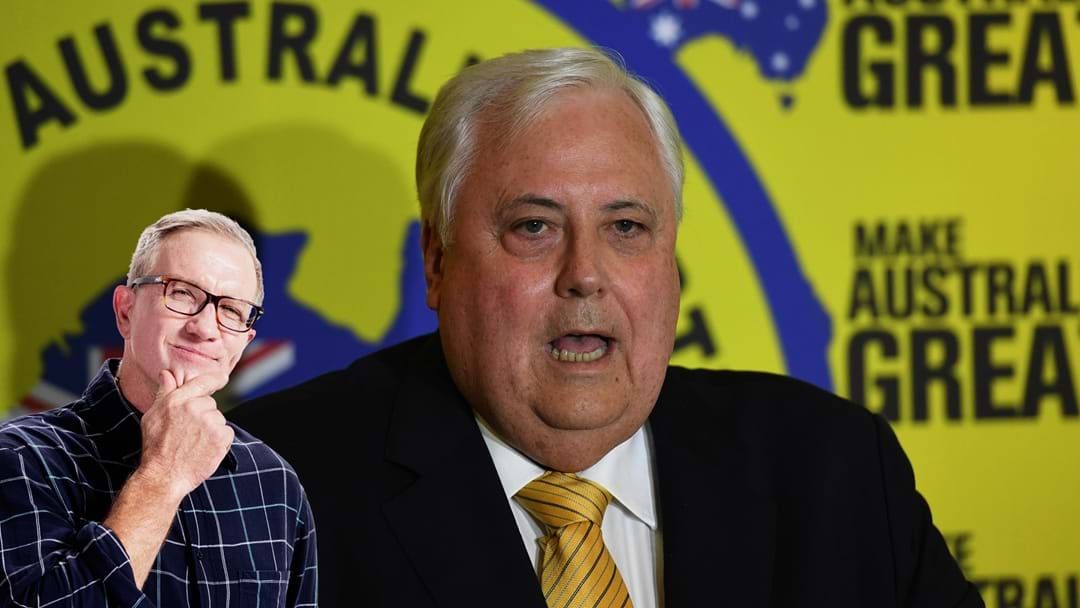 Article heading image for Marto Explains Why All May Not Be As It Seems With Clive Palmer's Political Ads