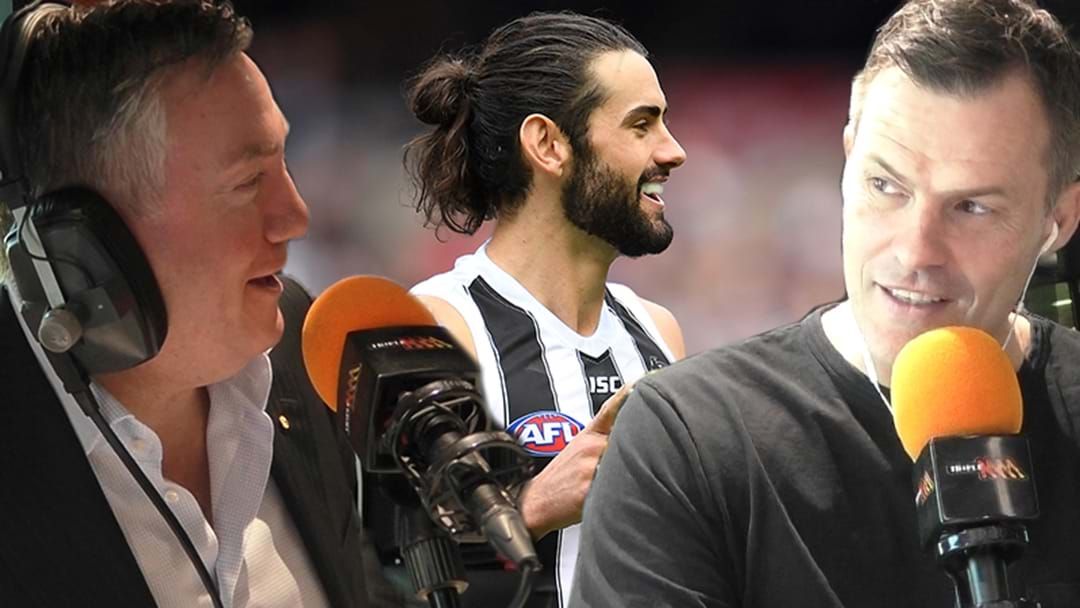 Article heading image for Darc Quizzes Eddie On The Length Of The Brodie Grundy Offer!