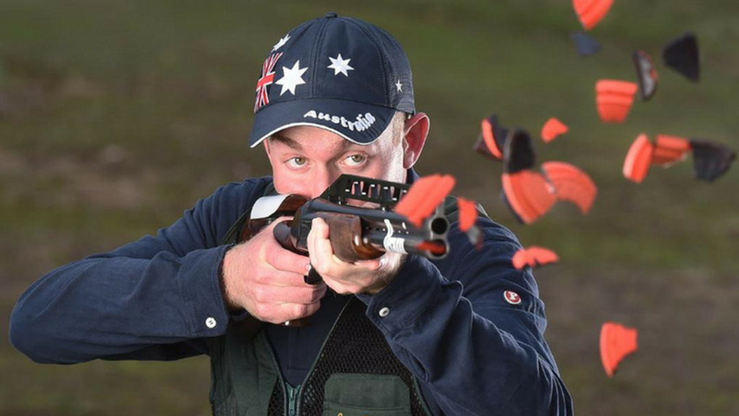 Article heading image for The Border's own James Willett is starting his quest for double trap shooting gold!