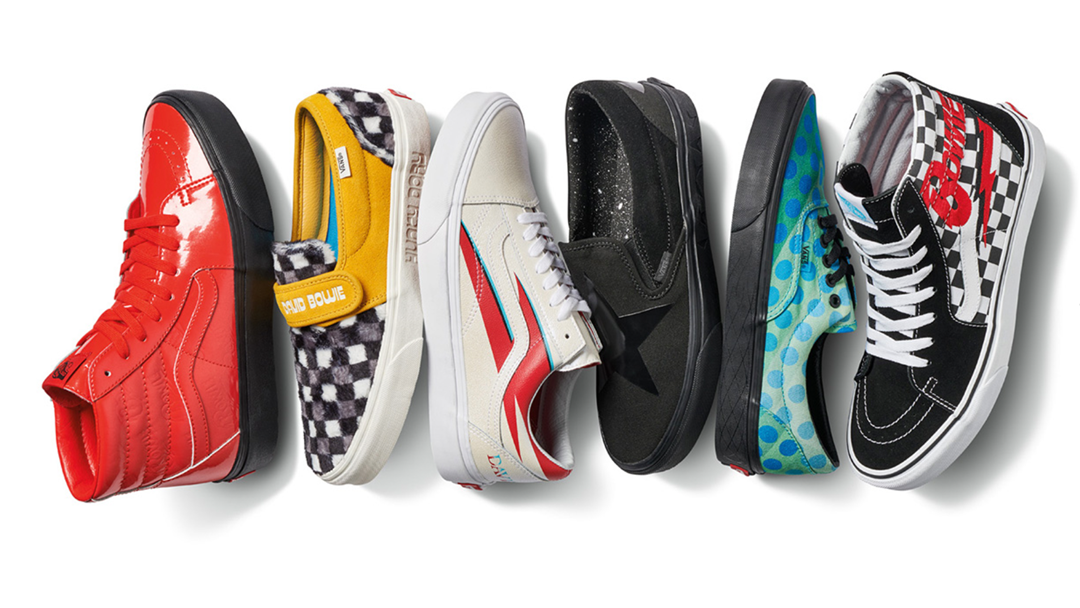 Article heading image for Vans Reveal Full David Bowie Collection, Inspired By "Blackstar" And "Space Oddity"