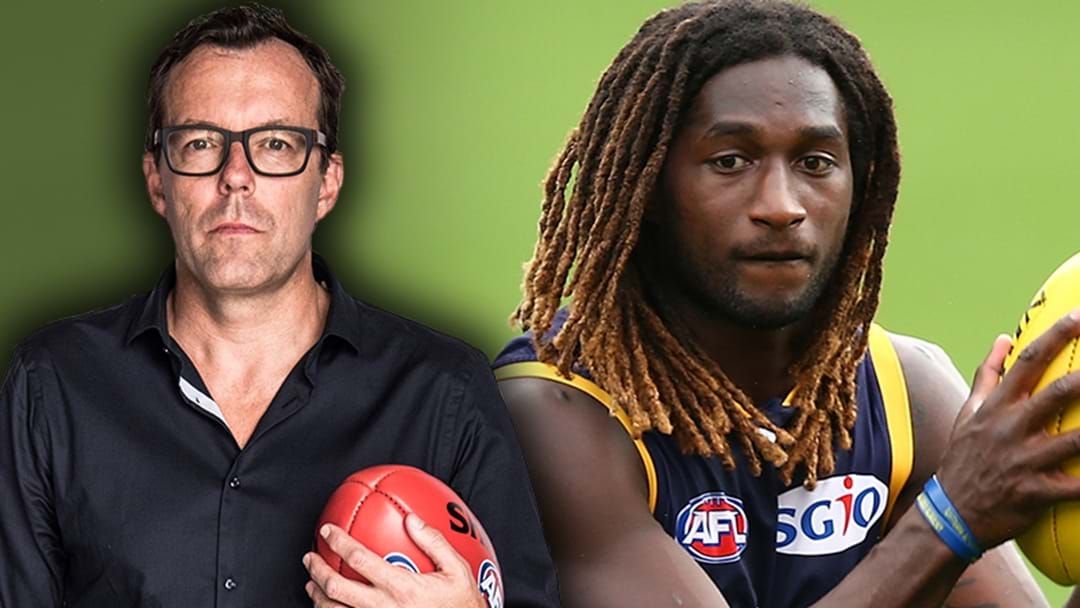 Article heading image for Damian Barrett: 'No Doubt There's A Worry' About Nic Naitanui's Knee