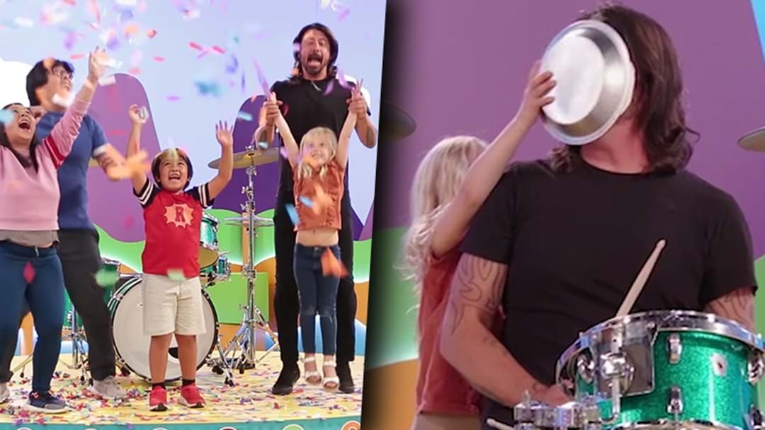 Article heading image for Dave Grohl Is Guest Hosting A Kid’s Show On Nickelodeon