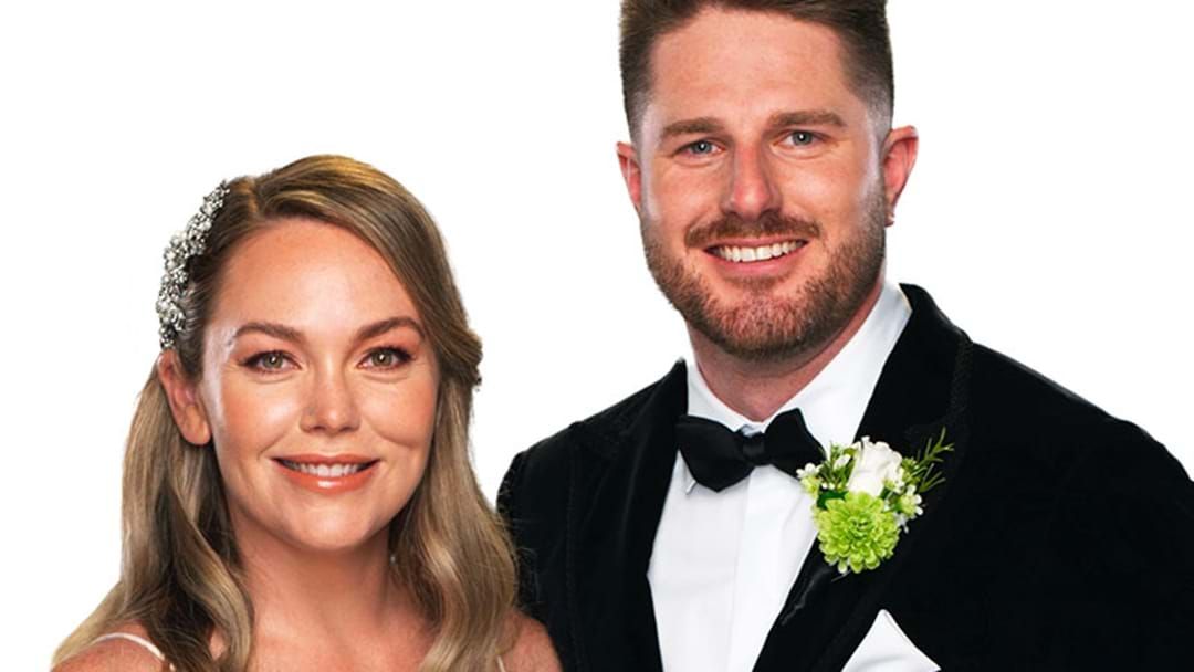 Article heading image for Bryce And Mel: "Our Pregnancy, It's A World First For MAFS"