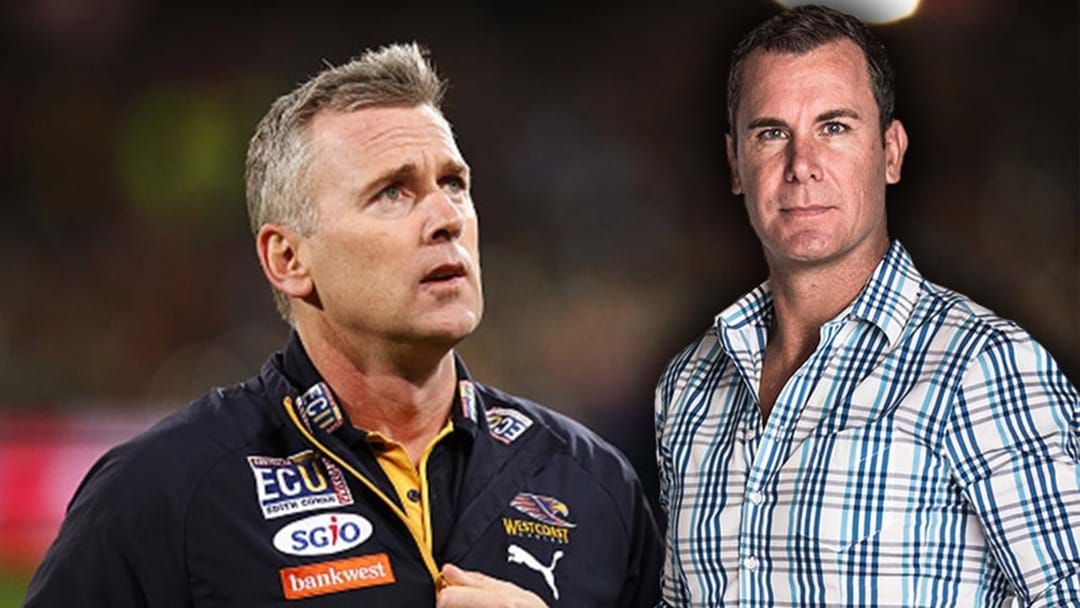 Article heading image for Wayne Carey’s Tough Words For Adam Simpson