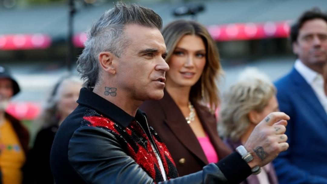 Article heading image for Robbie Williams And Delta Goodrem Kick Off 2022 AFL Grand Final Entertainment 