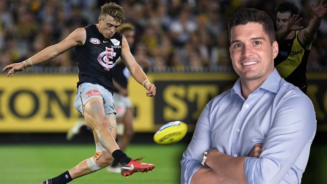 Article heading image for Joey Montagna Says That Patrick Cripps Is Loved By Players Of All Teams