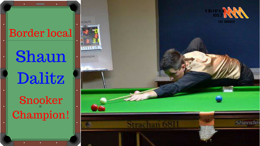 Article heading image for Local Snooker Champ Shaun Dalitz