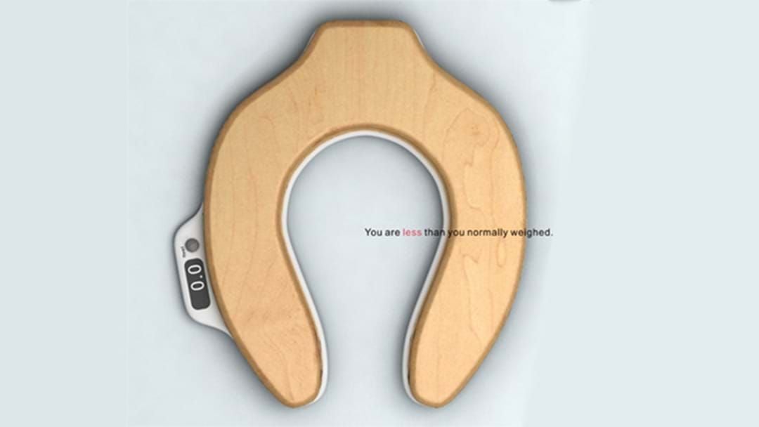 Article heading image for A Toilet Seat With In-Built Scales Now Exists So You Can Go Ahead And Weigh Your Load