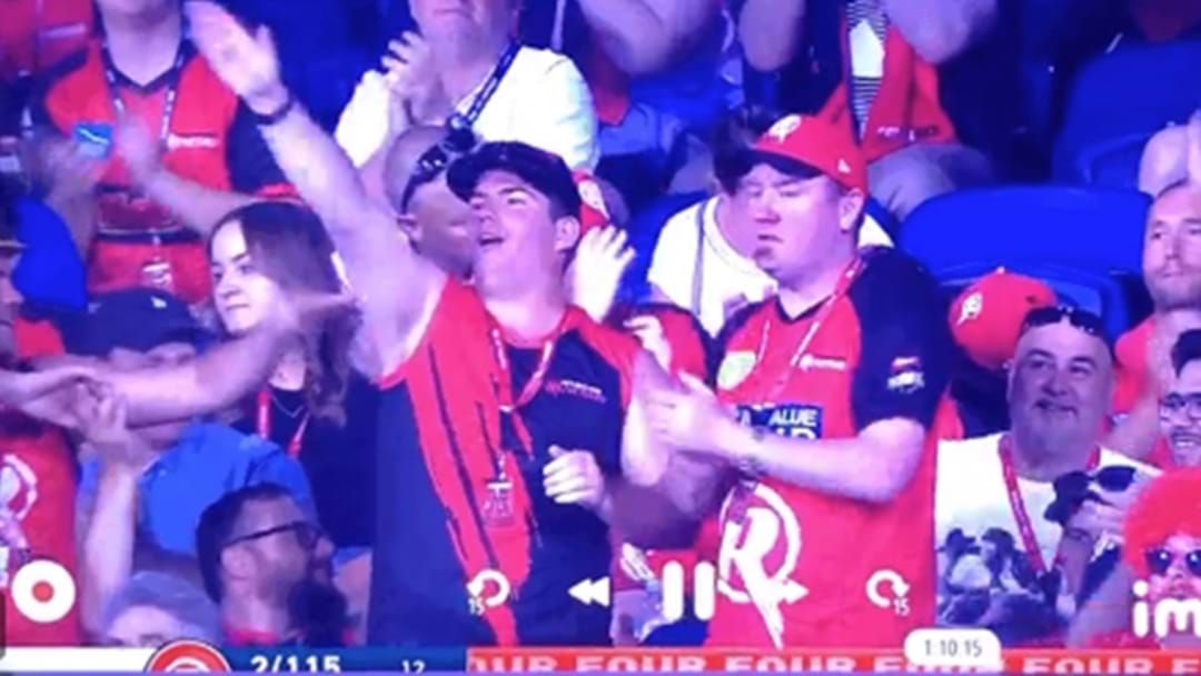 Article heading image for Renegades Fan Reportedly Seeks To Contact Club To Apologise For Racist Gesture