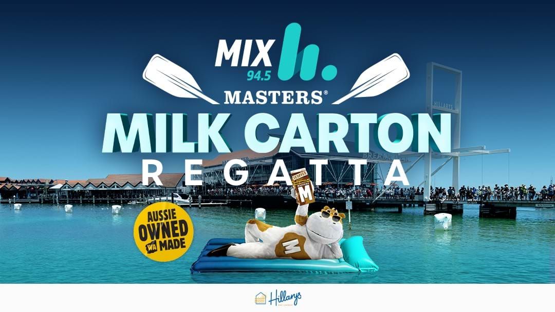  Competition heading image for Register for the Mix94.5 Masters Milk Carton Regatta 2024