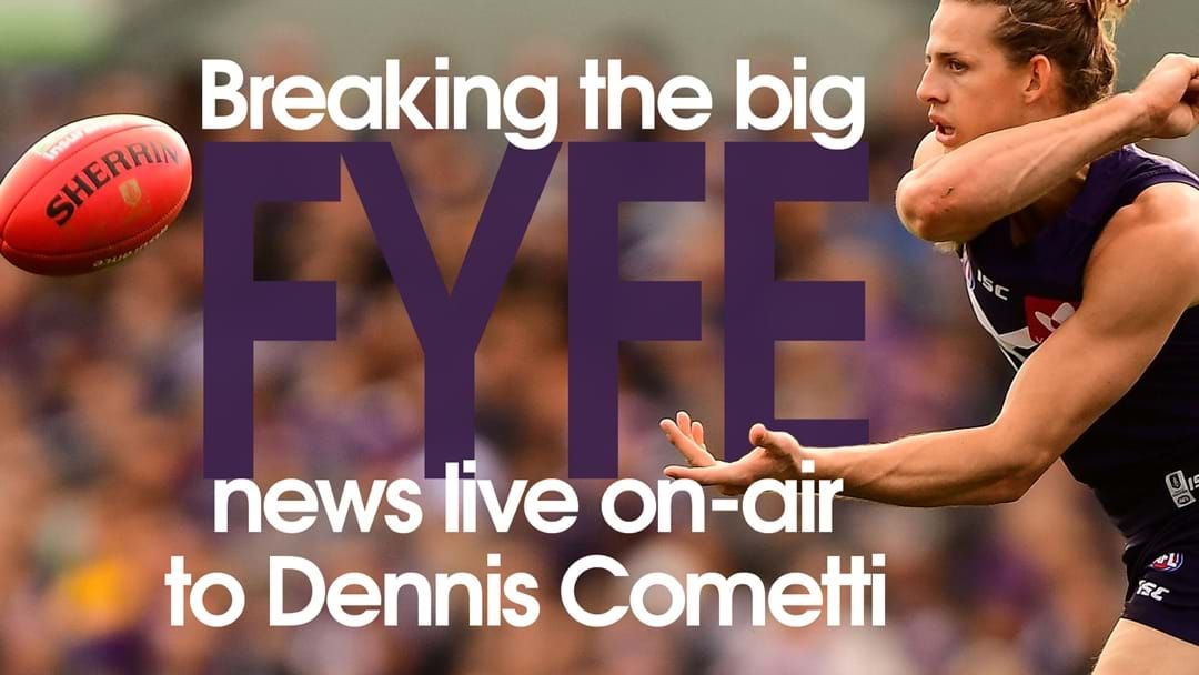Article heading image for Fyfe's Big News Left Dennis Cometti Speechless
