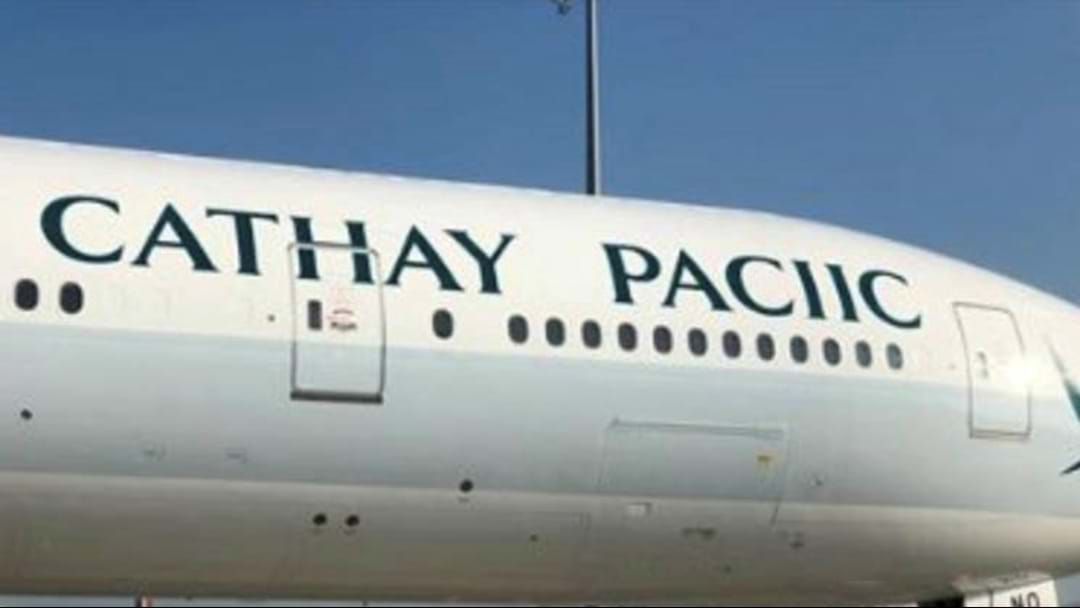 Article heading image for Cathay Pacific Don't Give A Flying F, Send Plane Out With Metre-High Typo